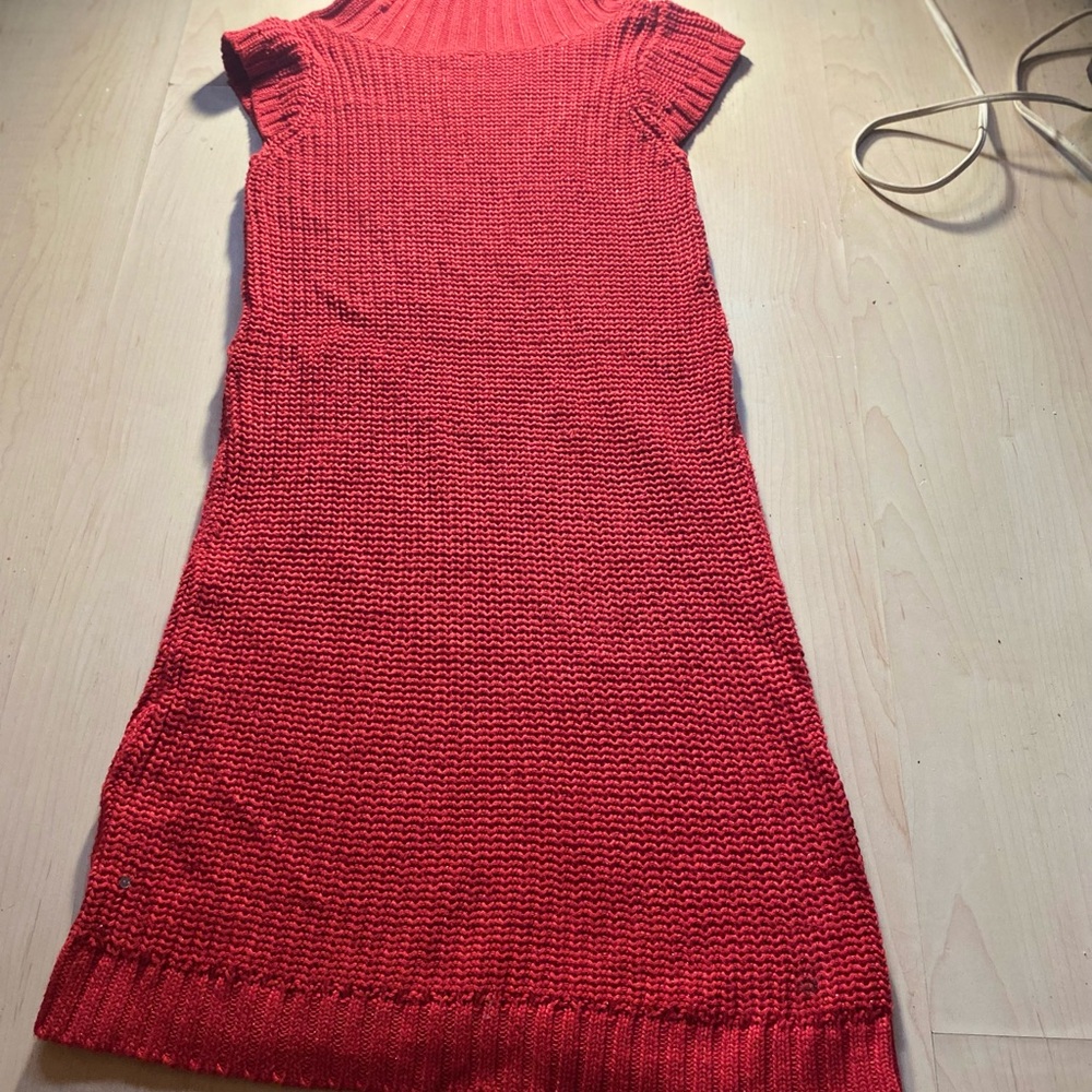 Cherokee Vibrant Red Mini Dress